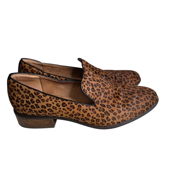 Sofft Shoes - Sofft Severn Calf Hair Leopard Print Loafers Size 10